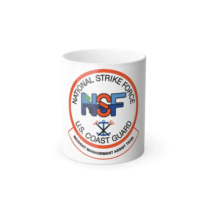 USCG NSF Incident Management Assist Team (U.S. Coast Guard) Color Changing Coffee Mug 11oz - Go Mug Yourself