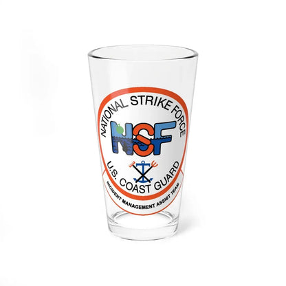 USCG NSF Incident Management Assist Team (U.S. Coast Guard) Pint Glass 16oz 16oz - Go Mug Yourself