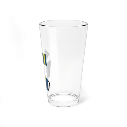 USCG O 1 3LT insignia (United States) (Military Rank) Pint Glass 16oz - Go Mug Yourself