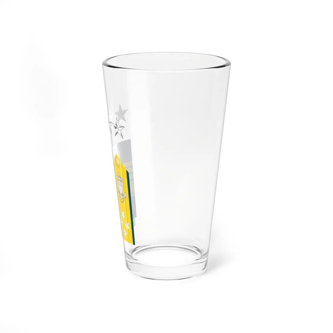 USCG O 10 insignia (United States) (Military Rank) Pint Glass 16oz - Go Mug Yourself