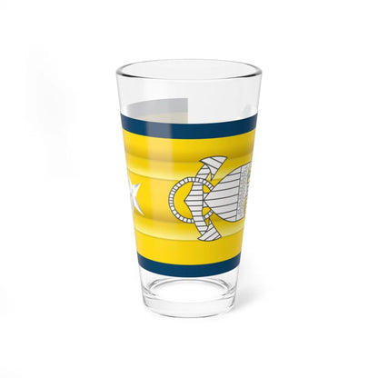USCG O 10 shoulderboard (United States) (Military Rank) Pint Glass 16oz 16oz - Go Mug Yourself