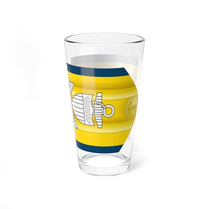 USCG O 10 shoulderboard (United States) (Military Rank) Pint Glass 16oz - Go Mug Yourself