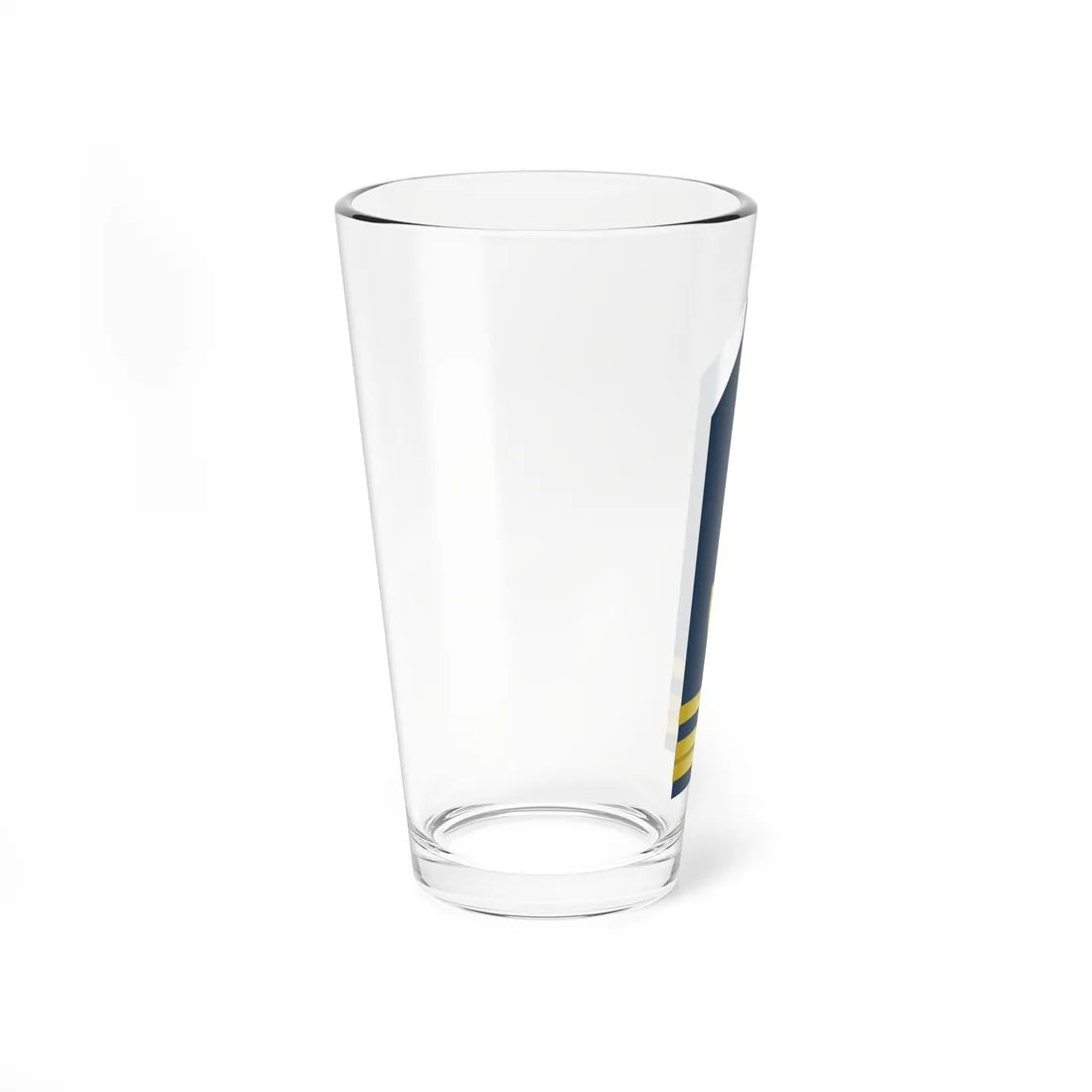 USCG O 2 vertical shoulderboard (United States) (Military Rank) Pint Glass 16oz - Go Mug Yourself
