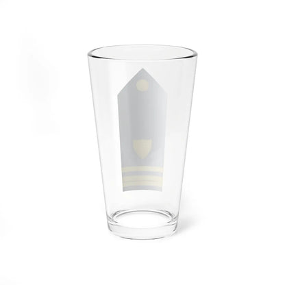 USCG O 2 vertical shoulderboard (United States) (Military Rank) Pint Glass 16oz - Go Mug Yourself