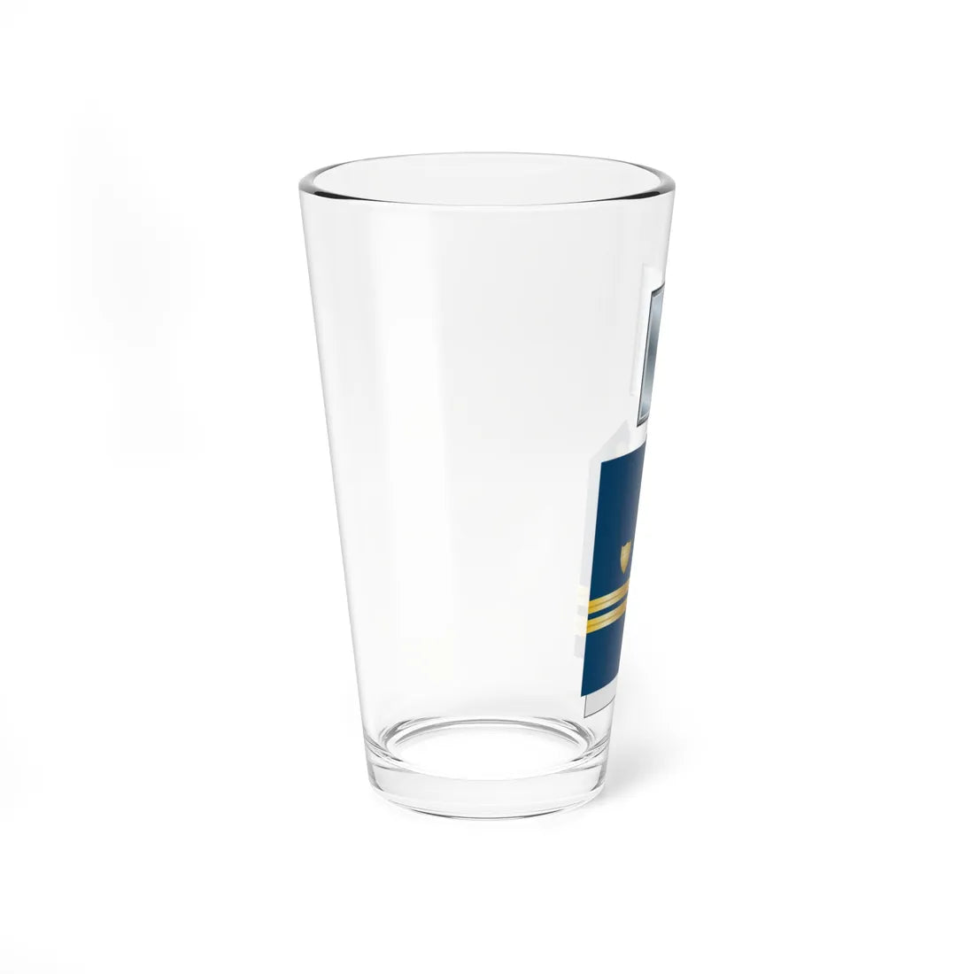 USCG O 3 insignia (United States) (Military Rank) Pint Glass 16oz - Go Mug Yourself