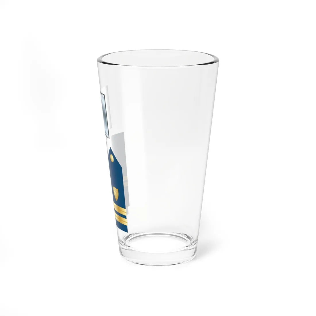 USCG O 3 insignia (United States) (Military Rank) Pint Glass 16oz - Go Mug Yourself