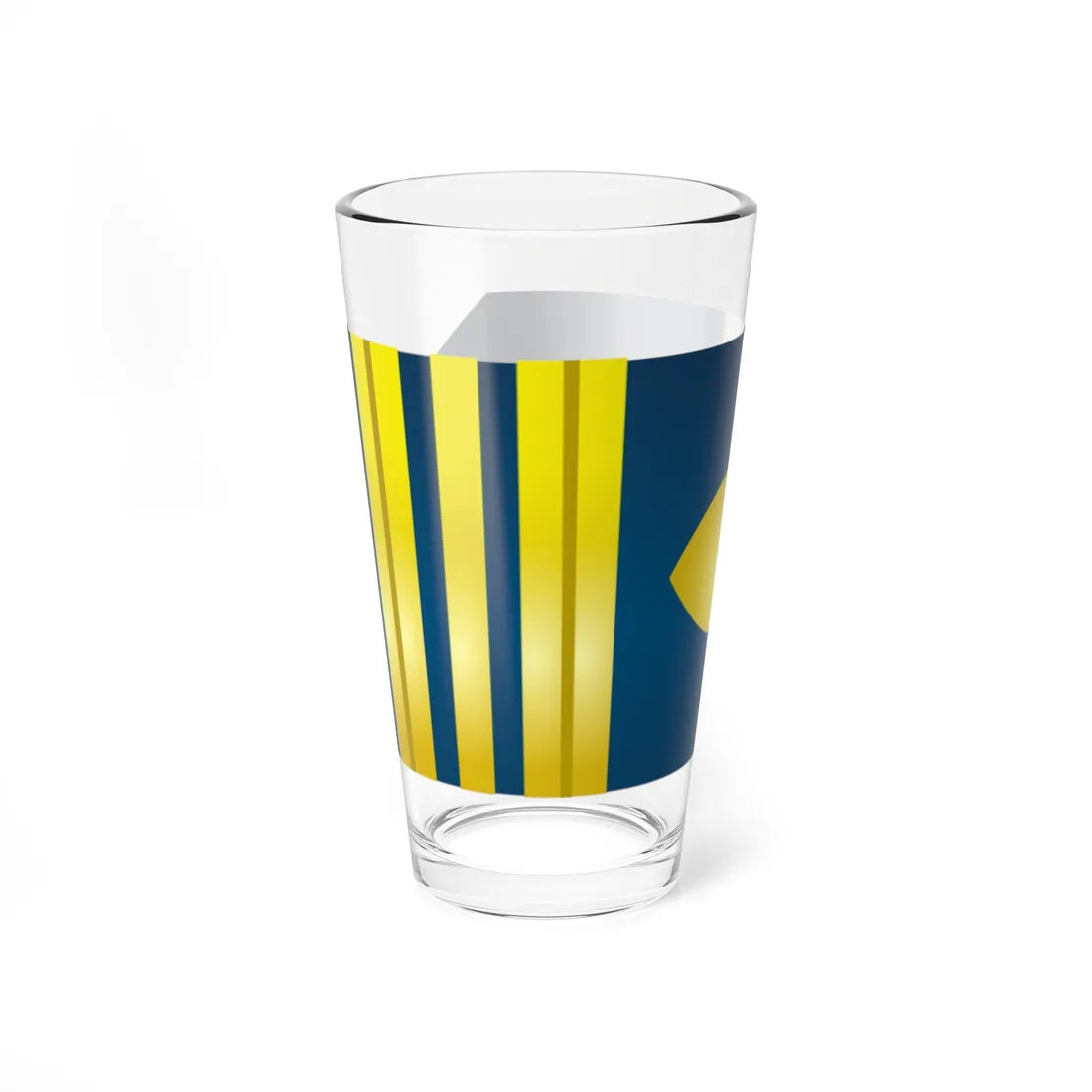 USCG O 4 shoulderboard (United States) (Military Rank) Pint Glass 16oz - Go Mug Yourself