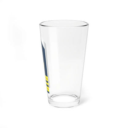 USCG O 4 vertical shoulderboard (United States) (Military Rank) Pint Glass 16oz - Go Mug Yourself