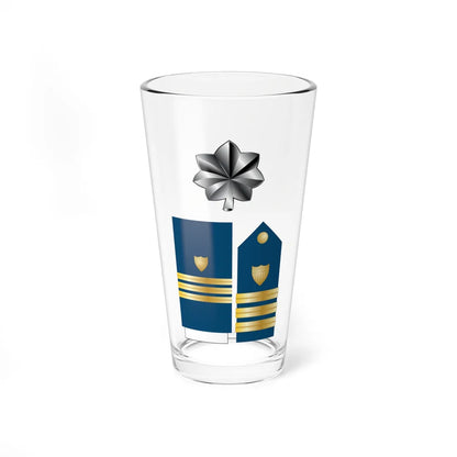 USCG O 5 insignia (United States) (Military Rank) Pint Glass 16oz 16oz - Go Mug Yourself