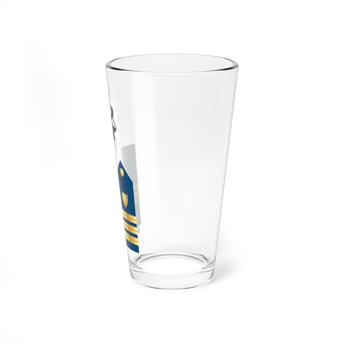 USCG O 5 insignia (United States) (Military Rank) Pint Glass 16oz - Go Mug Yourself
