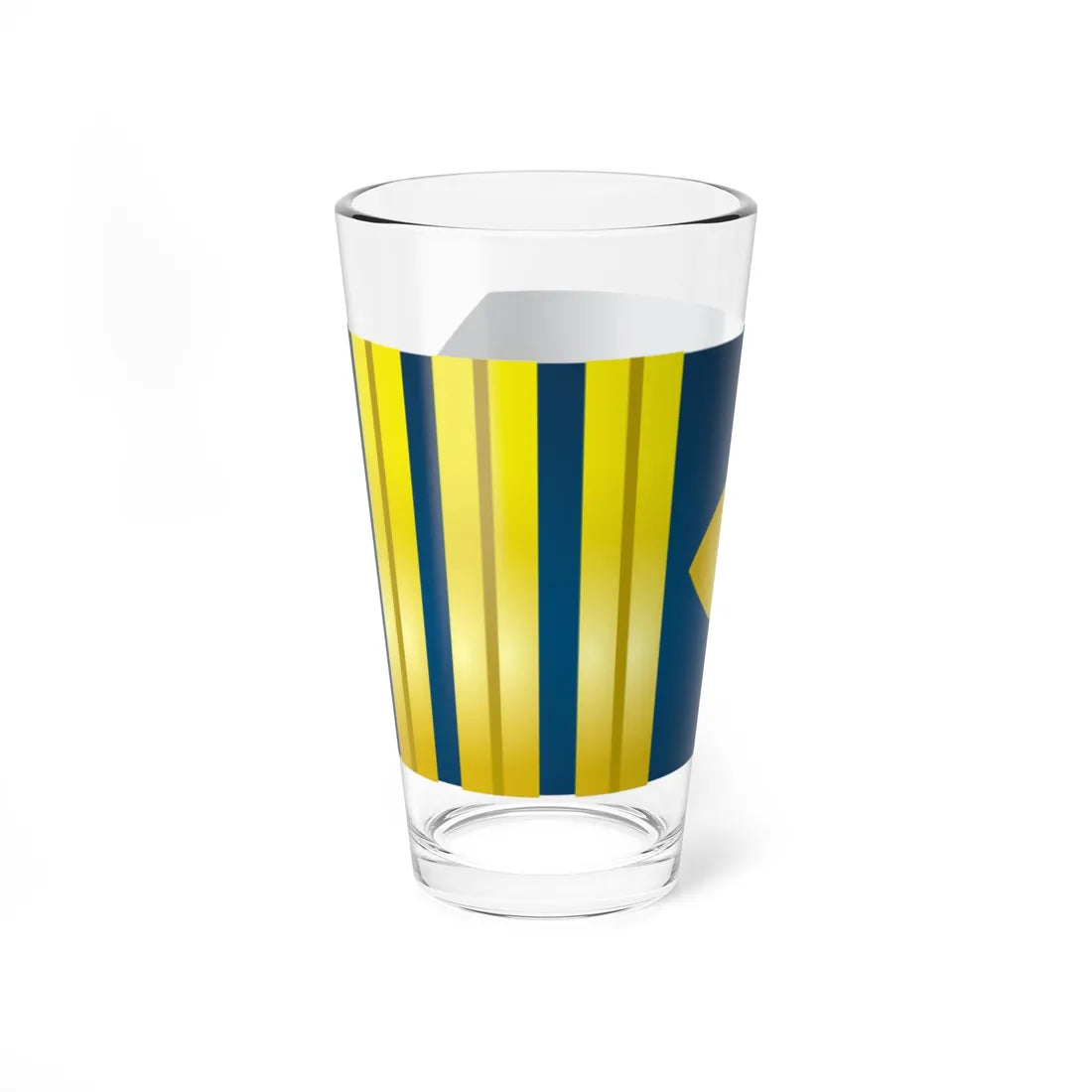 USCG O 5 shoulderboard (United States) (Military Rank) Pint Glass 16oz - Go Mug Yourself