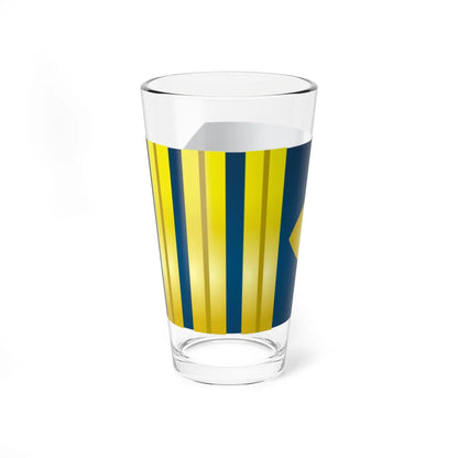 USCG O 5 shoulderboard (United States) (Military Rank) Pint Glass 16oz - Go Mug Yourself