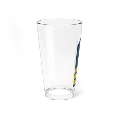 USCG O 5 vertical shoulderboard (United States) (Military Rank) Pint Glass 16oz - Go Mug Yourself
