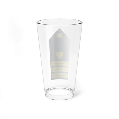 USCG O 5 vertical shoulderboard (United States) (Military Rank) Pint Glass 16oz - Go Mug Yourself