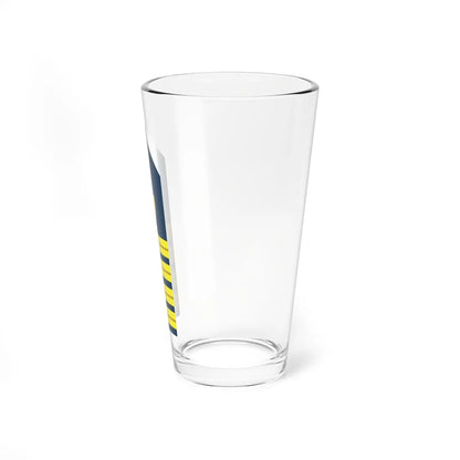 USCG O 6 vertical shoulderboard (United States) (Military Rank) Pint Glass 16oz - Go Mug Yourself