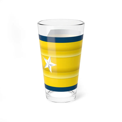 USCG O 7 shoulderboard (United States) (Military Rank) Pint Glass 16oz - Go Mug Yourself