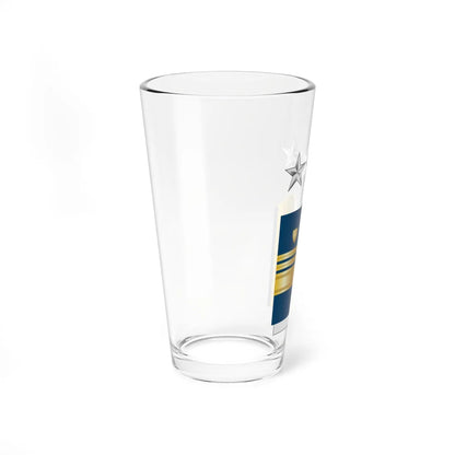USCG O 9 insignia (United States) (Military Rank) Pint Glass 16oz - Go Mug Yourself