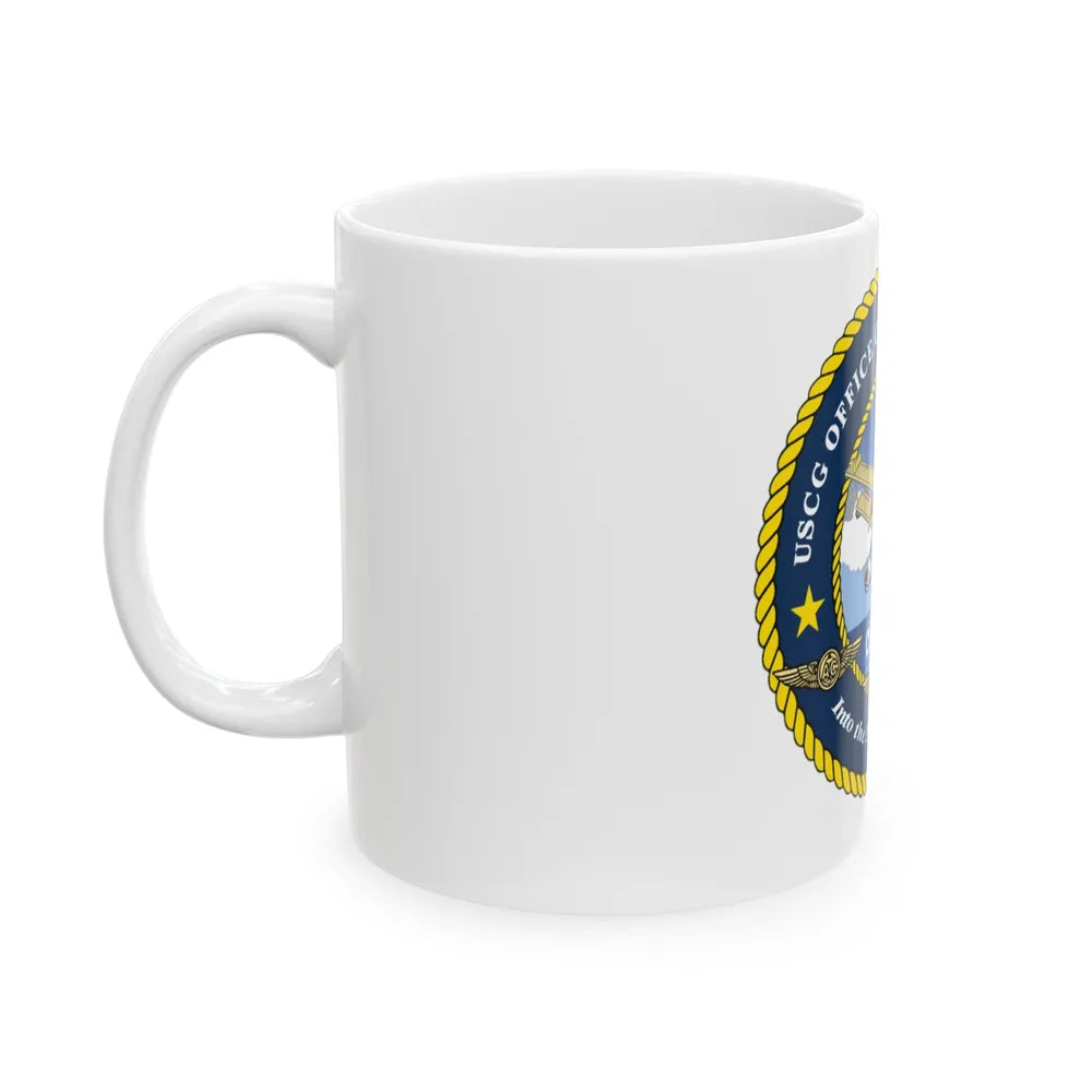 USCG OFFICE OF AVIATION FORCES CG 711 (U.S. Coast Guard) White Coffee Mug-Go Mug Yourself