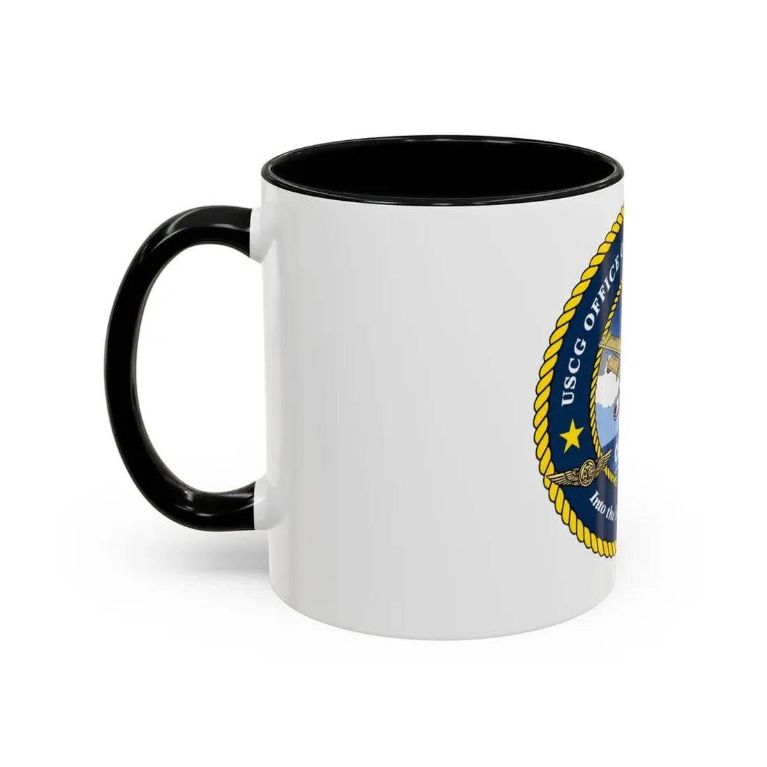 USCG OFFICE OF AVIATION FORCES CG 711 (U.S. Coast Guard) Accent Coffee Mug - Go Mug Yourself