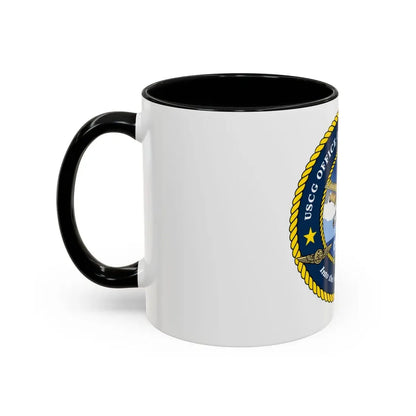 USCG OFFICE OF AVIATION FORCES CG 711 (U.S. Coast Guard) Accent Coffee Mug - Go Mug Yourself