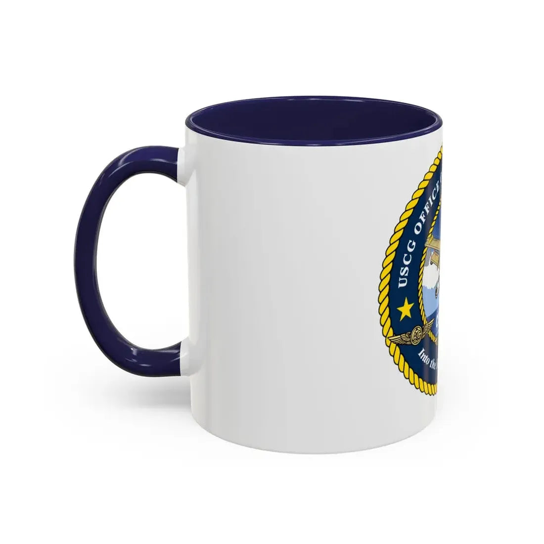 USCG OFFICE OF AVIATION FORCES CG 711 (U.S. Coast Guard) Accent Coffee Mug - Go Mug Yourself