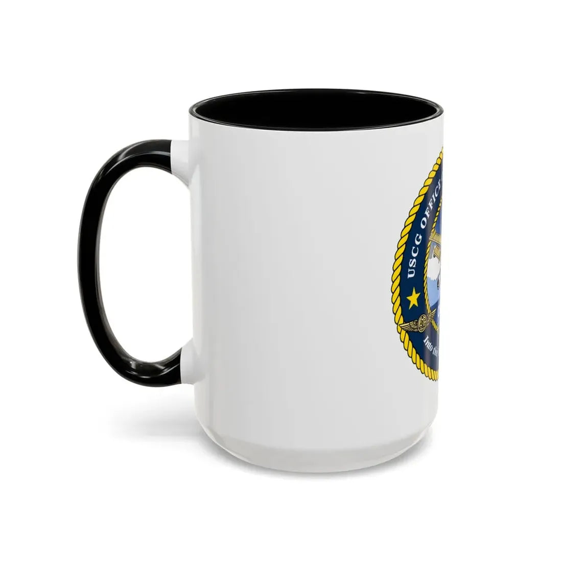 USCG OFFICE OF AVIATION FORCES CG 711 (U.S. Coast Guard) Accent Coffee Mug - Go Mug Yourself