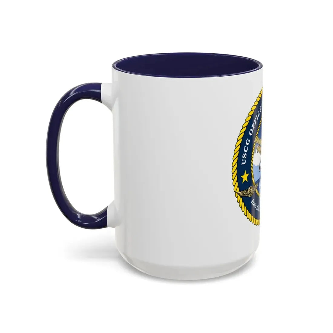 USCG OFFICE OF AVIATION FORCES CG 711 (U.S. Coast Guard) Accent Coffee Mug - Go Mug Yourself