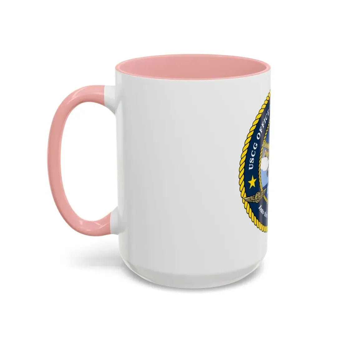 USCG OFFICE OF AVIATION FORCES CG 711 (U.S. Coast Guard) Accent Coffee Mug - Go Mug Yourself