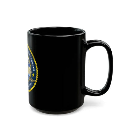 USCG OFFICE OF AVIATION FORCES CG 711 (U.S. Coast Guard) Black Coffee Mug - Go Mug Yourself