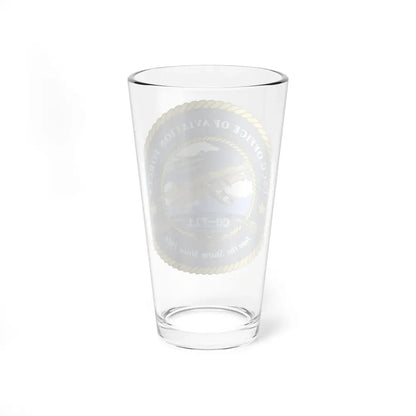 USCG OFFICE OF AVIATION FORCES CG 711 (U.S. Coast Guard) Pint Glass 16oz - Go Mug Yourself