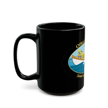 USCG Office of Boat Forces (U.S. Coast Guard) Black Coffee Mug-Go Mug Yourself