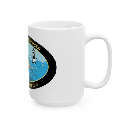 USCG Office of Boat Forces (U.S. Coast Guard) White Coffee Mug-Go Mug Yourself