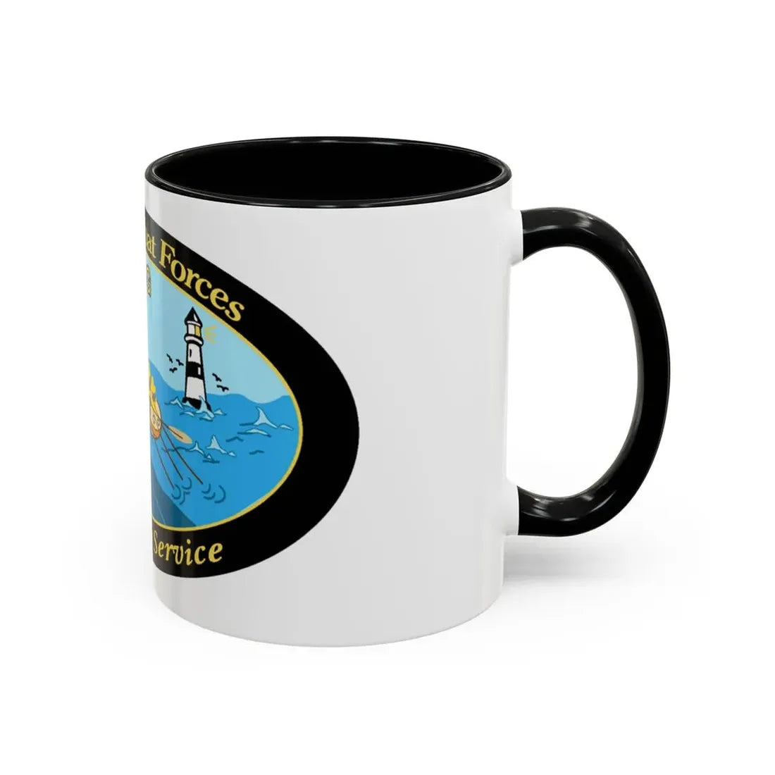 USCG Office of Boat Forces (U.S. Coast Guard) Accent Coffee Mug - Go Mug Yourself
