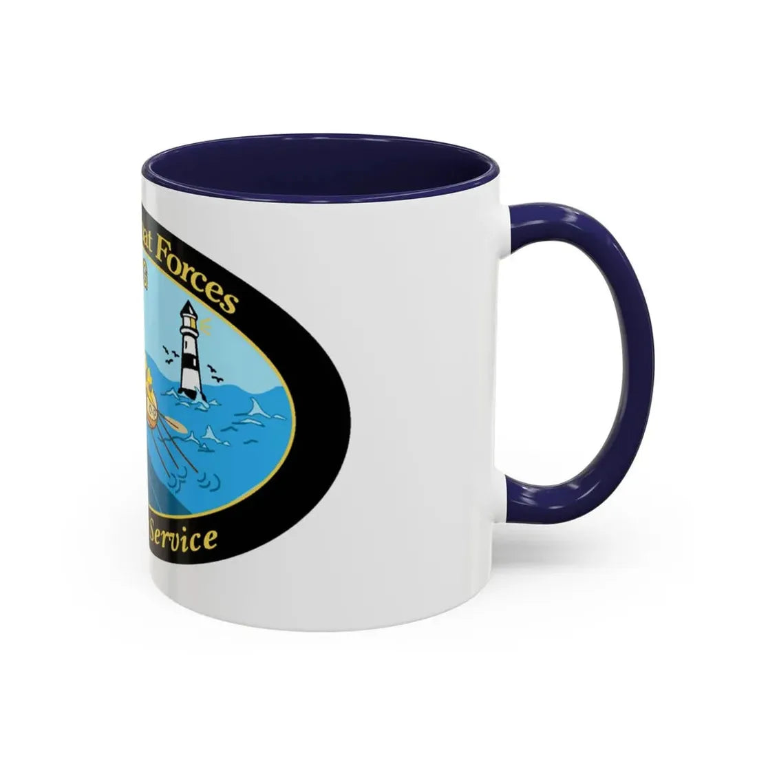 USCG Office of Boat Forces (U.S. Coast Guard) Accent Coffee Mug - Go Mug Yourself