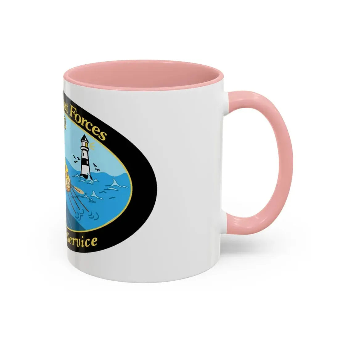 USCG Office of Boat Forces (U.S. Coast Guard) Accent Coffee Mug - Go Mug Yourself