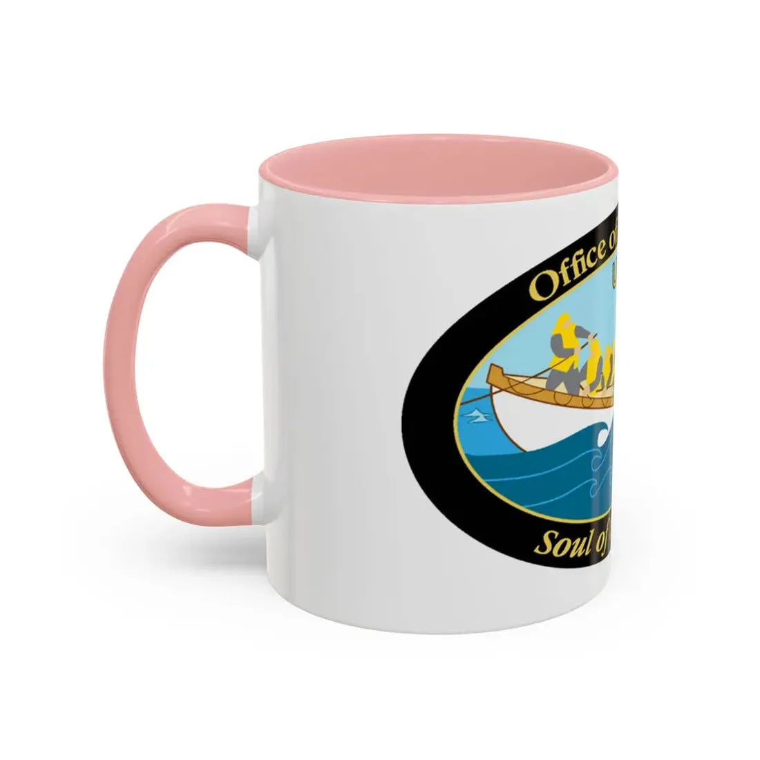 USCG Office of Boat Forces (U.S. Coast Guard) Accent Coffee Mug - Go Mug Yourself