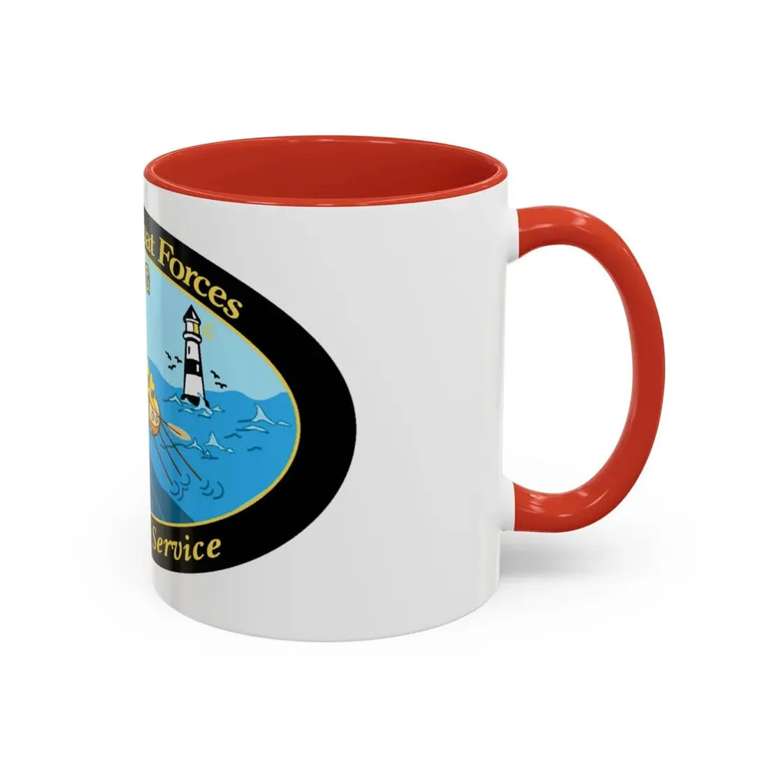 USCG Office of Boat Forces (U.S. Coast Guard) Accent Coffee Mug - Go Mug Yourself