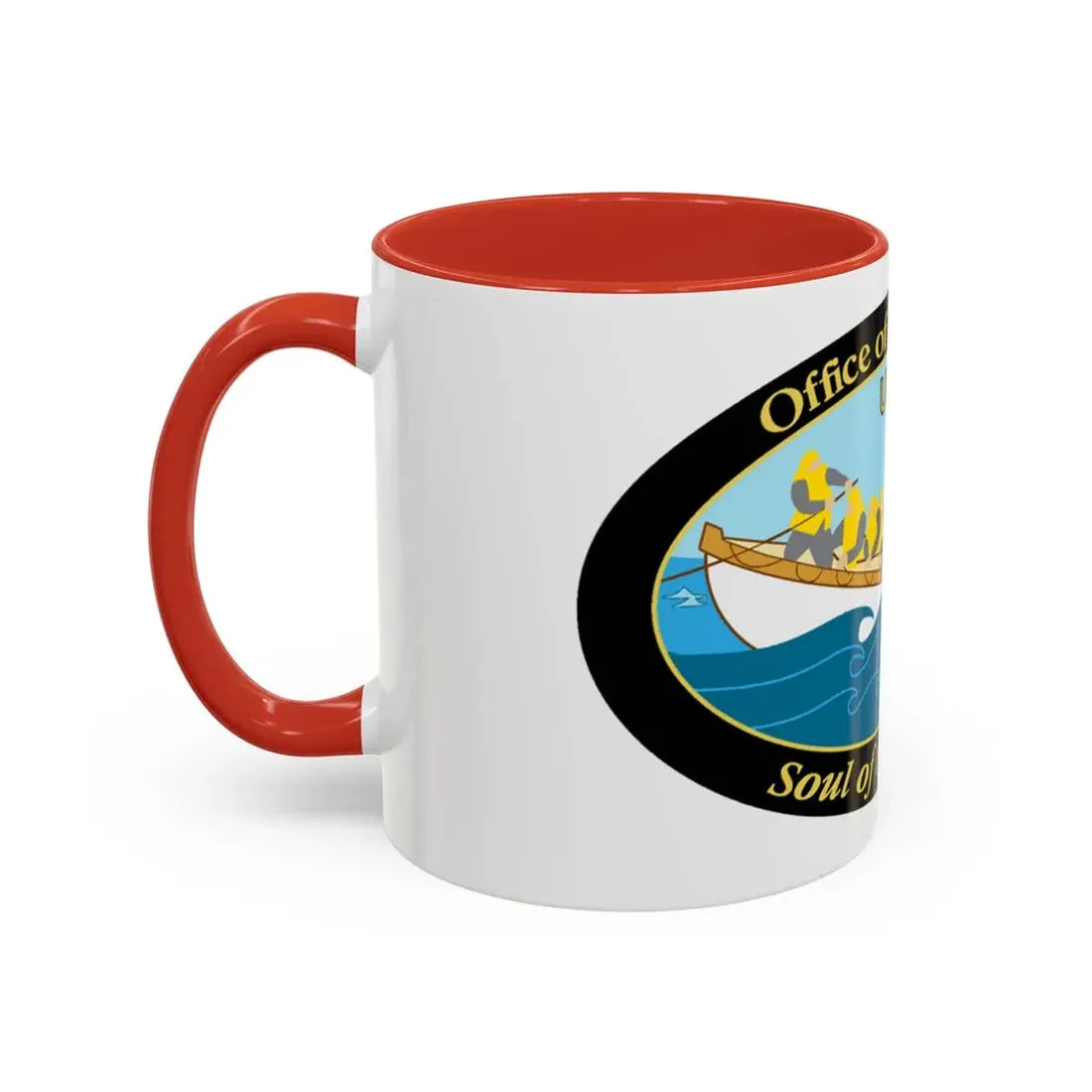 USCG Office of Boat Forces (U.S. Coast Guard) Accent Coffee Mug - Go Mug Yourself