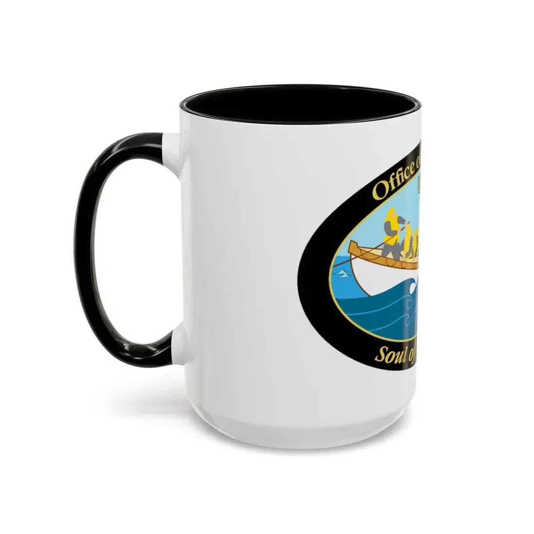 USCG Office of Boat Forces (U.S. Coast Guard) Accent Coffee Mug - Go Mug Yourself