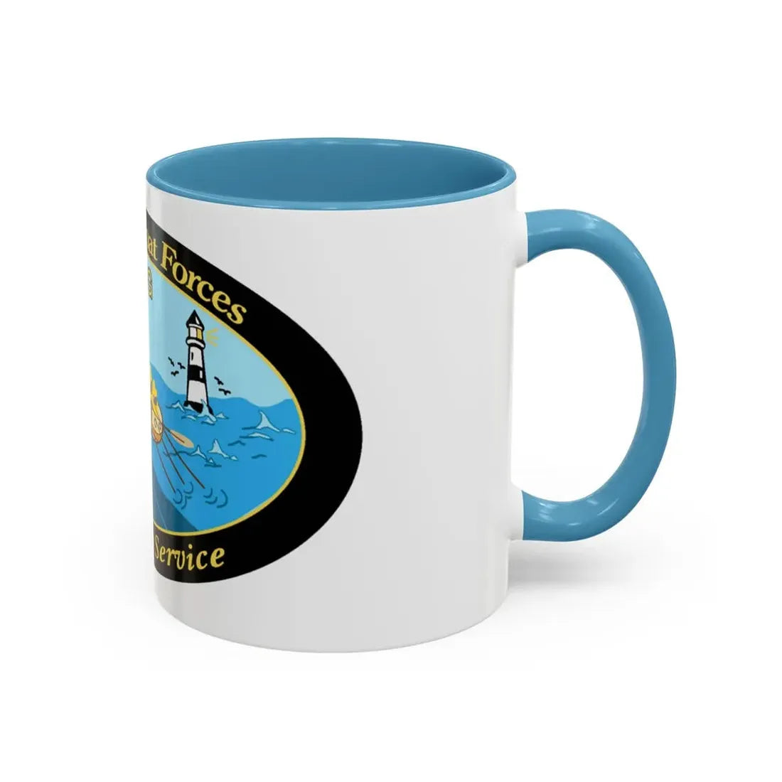 USCG Office of Boat Forces (U.S. Coast Guard) Accent Coffee Mug - Go Mug Yourself