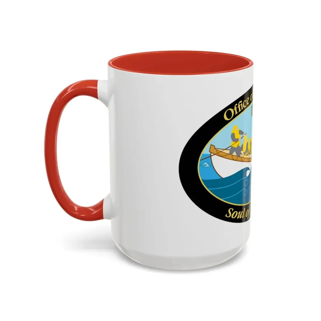 USCG Office of Boat Forces (U.S. Coast Guard) Accent Coffee Mug - Go Mug Yourself
