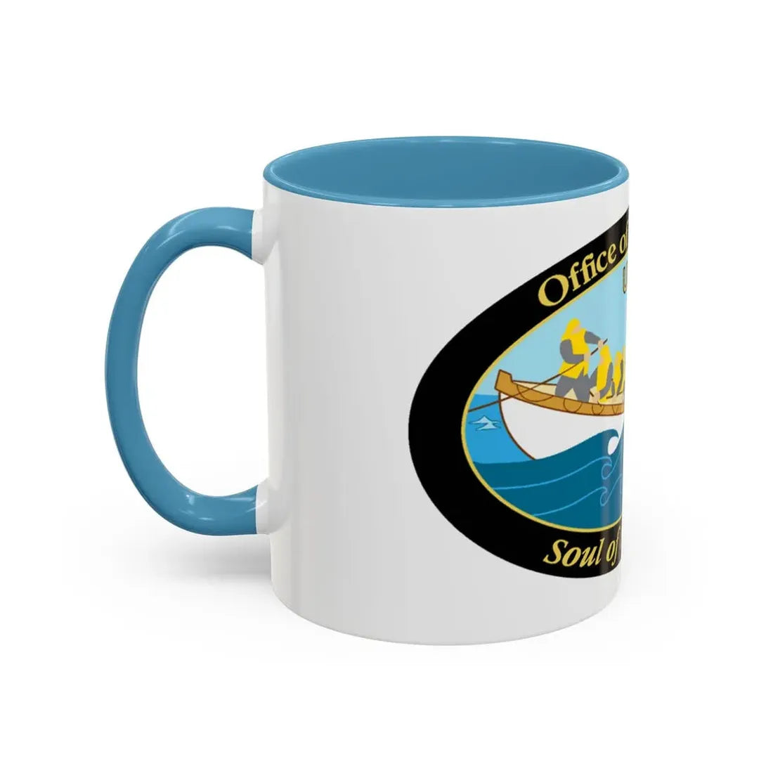 USCG Office of Boat Forces (U.S. Coast Guard) Accent Coffee Mug - Go Mug Yourself