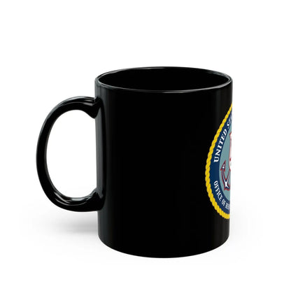 USCG Office of Requirements & Analysis (U.S. Coast Guard) Black Coffee Mug-Go Mug Yourself