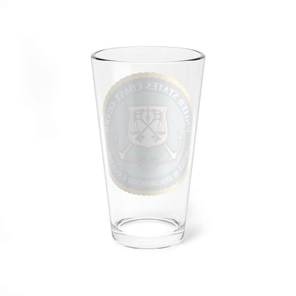 USCG Office of Requirements & Analysis (U.S. Coast Guard) Pint Glass 16oz-Go Mug Yourself