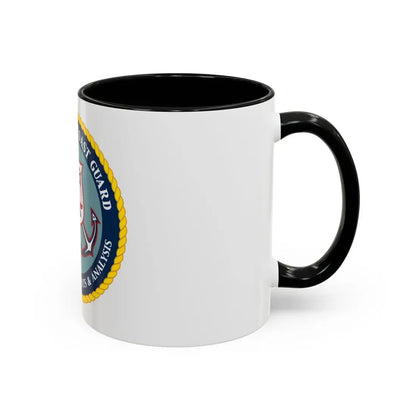 USCG Office of Requirements & Analysis (U.S. Coast Guard) Accent Coffee Mug - Go Mug Yourself