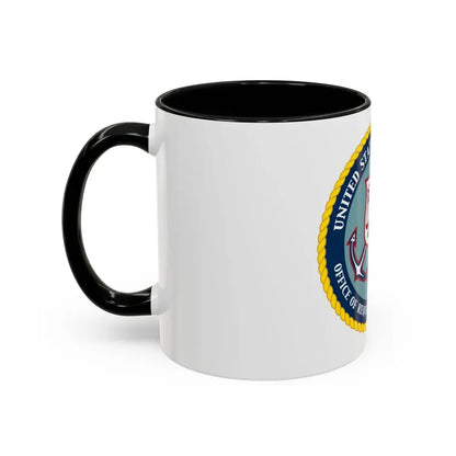 USCG Office of Requirements & Analysis (U.S. Coast Guard) Accent Coffee Mug - Go Mug Yourself