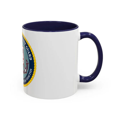 USCG Office of Requirements & Analysis (U.S. Coast Guard) Accent Coffee Mug - Go Mug Yourself