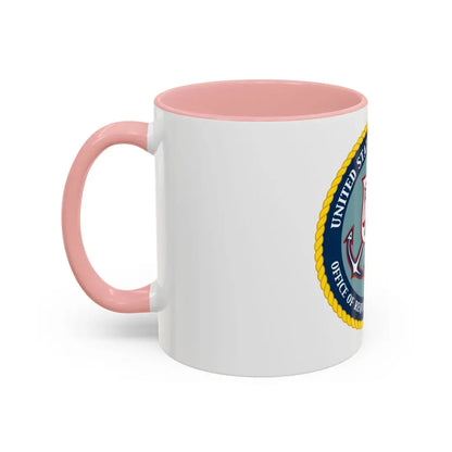 USCG Office of Requirements & Analysis (U.S. Coast Guard) Accent Coffee Mug - Go Mug Yourself