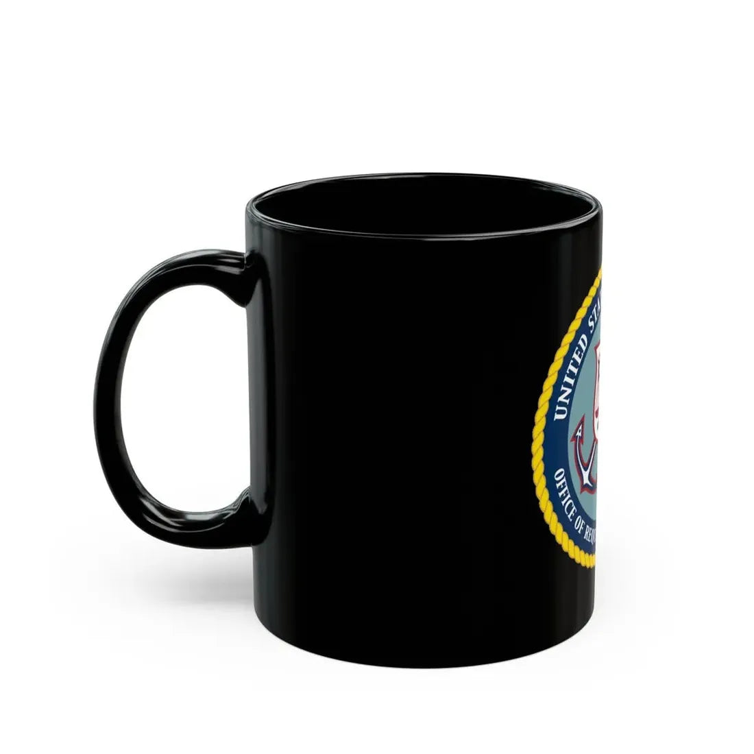 USCG Office of Requirements & Analysis (U.S. Coast Guard) Black Coffee Mug - Go Mug Yourself