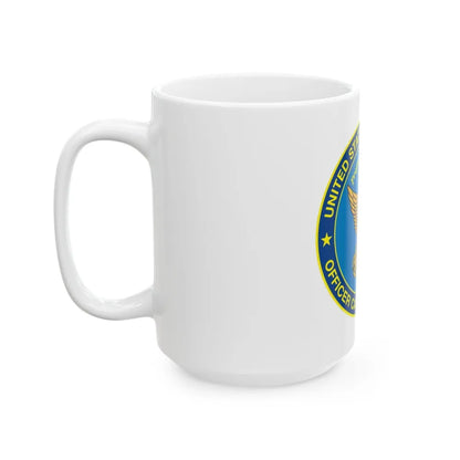 USCG Officer Candidate School (U.S. Coast Guard) White Coffee Mug-Go Mug Yourself